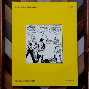 Comic Strip Showcase #3 VF+ (Arcadia 1990) 1930s Aviation R.KEATON / FINAL ISSUE