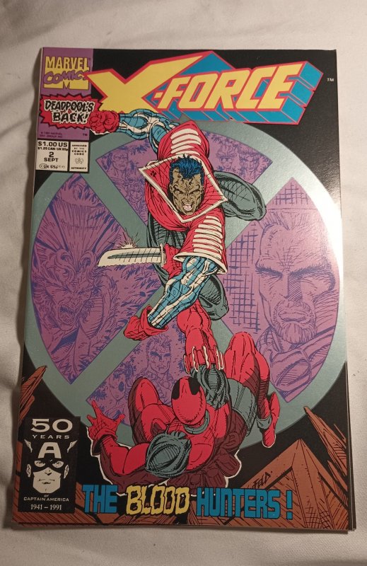 X-Force #2 Direct Edition (1991)