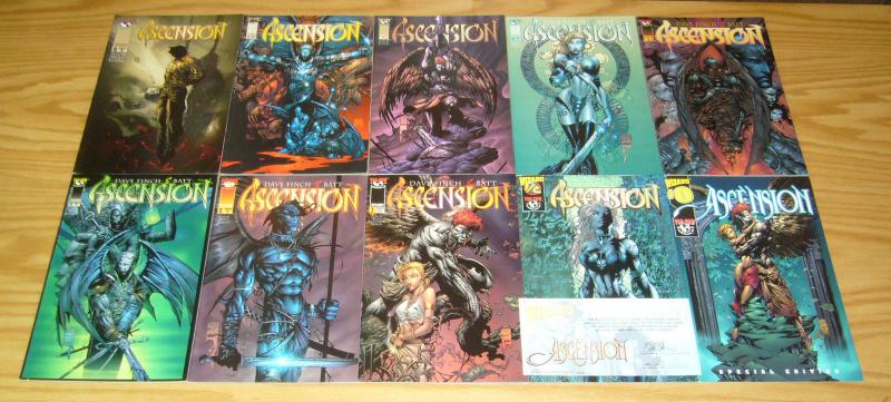 Ascension #0 & ½ & 1-22 VF/NM complete series - image comics - david finch half