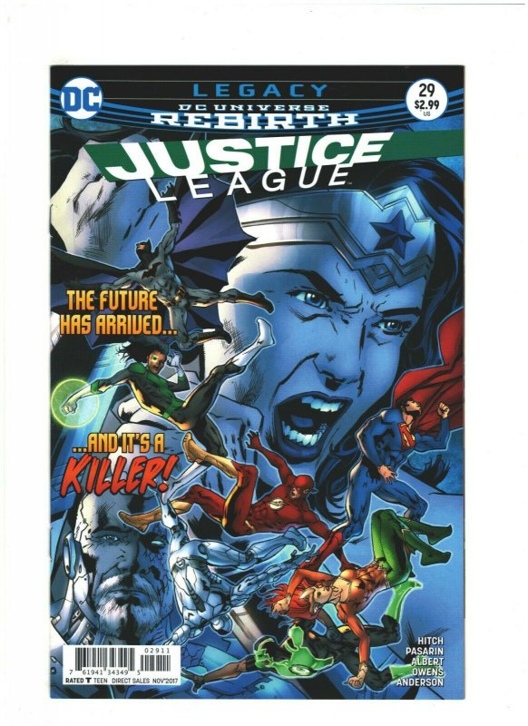 Justice League #29 NM- 9.2 DC Comics Rebirth 2017 Superman & Batman