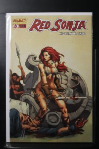 Red Sonja #6 Mel Rubi Wraparound Cover (2006)