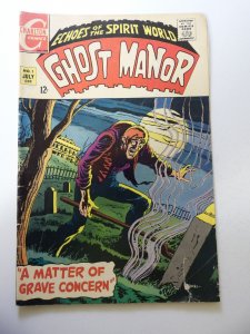 Ghost Manor #1 (1968) GD/VG Condition 1 tear fc