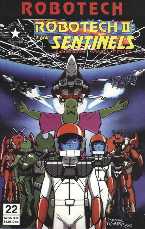Robotech II: The Sentinels Book III #22 VF ; Academy