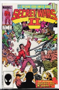 Secret Wars II #7 (1986) Spider-Man