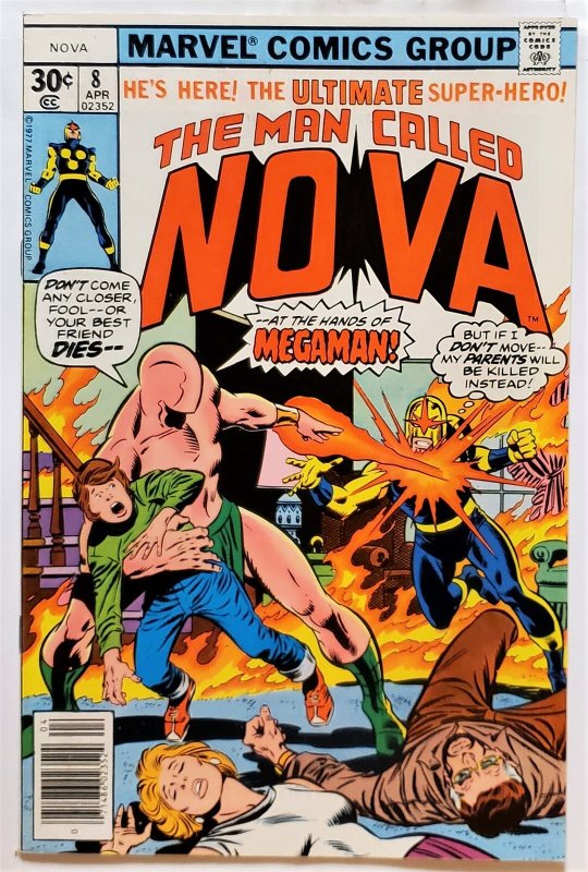 Nova #8 (April 1977, Marvel) VF/NM
