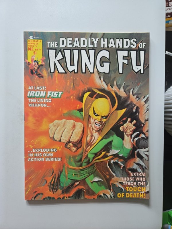 Deadly Hands of Kung Fu, Vol. 1  #19 1st appearance of White Tiger 1975