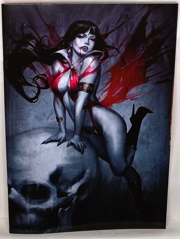 Vampirella Versus the Superpowers #1 Osh Red Spot Virgin Variant (Dynamite 2023)