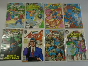 Action Comics lot 34 different from #550-583 6.0 FN (1983-86)