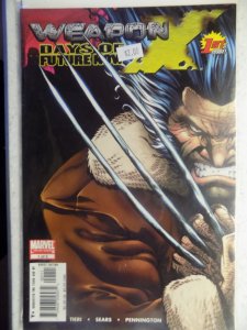 WEAPON X DAYS OF FUTURE NOW # 1