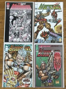 Bloodstrike #1,2,3,9 Image Comics Lot NM Liefeld Fraga