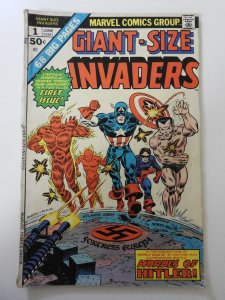 Giant-Size Invaders #1 (1975) VG- Condition moisture stain, 1 in spine split
