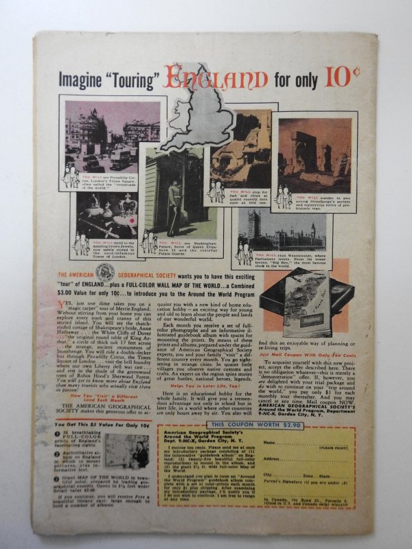 Tomahawk #65 (1959) VG- Condition Moisture stain