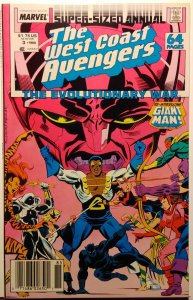 West Coast Avengers Annual #3 Newsstand Edition (1988)