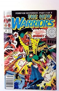 The New Warriors #13 (1991) Marvel Comics Newsstand 1st Print Comic Book