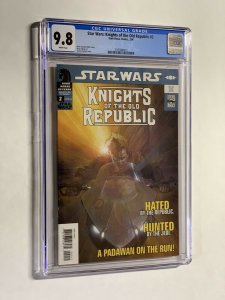 Star Wars Knights of the Old Republic 2 cgc 9.8 wp dark horse 2006 