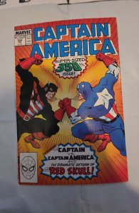 CAPTAIN AMERICA #350 (1989) JOHN WALKER vs STEVE ROGERS! SUPER-SIZED ISSUE