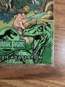 JURASSIC PARK MOVIE EDITION #1 *FACTORY SEALED* 1993 TOPPS COMIC BOOK