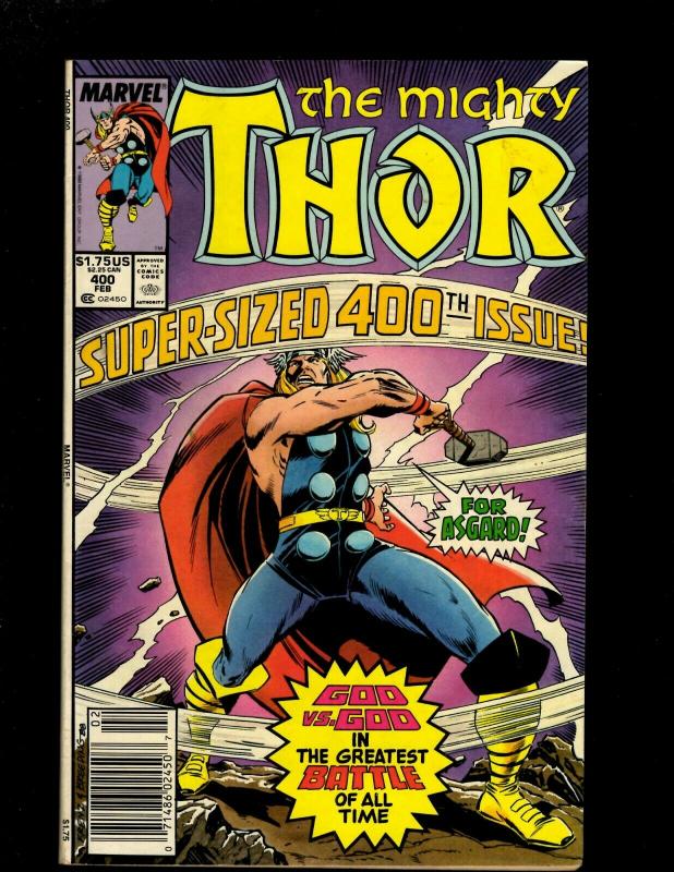 12 Thor Marvel Comics #263 267 282 351 352 355 362 396 397 398 399 400 J369