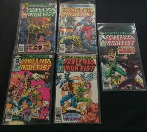 POWER MAN & IRON FIST 5PC (FN/FN+) THE EAGLE, MAYHEM IN THE MUSEUM 1979-80