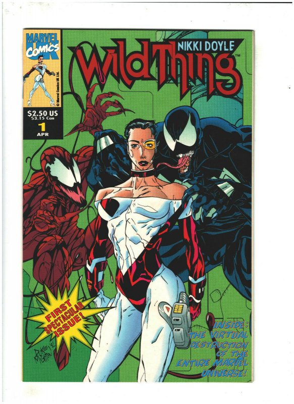 Wild Thing #1 VF/NM 9.0 Marvel UK Comics Carnage & Venom app.