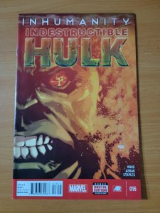 Indestructible Hulk #16 ~ NEAR MINT  ~ 2014 Marvel Comics 759606079087