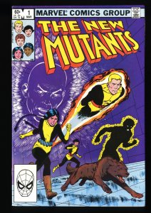 New Mutants #1 VF+ 8.5 Origin of Karma! 2nd appearance!