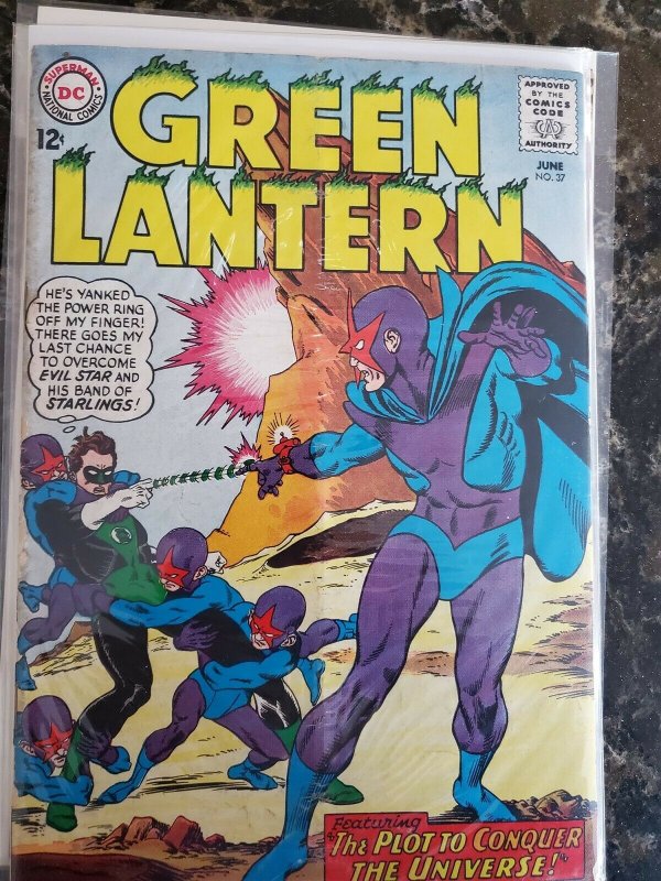 Green Lantern #37 (DC, 1965) VG
