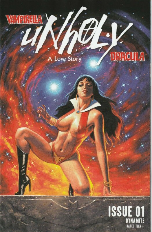 Vampirella Dracula Unholy # 1 Variant 1:10 Cover NM Dynamite [D3]