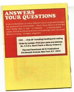 AMAZING SPIDER-MAN VS. THE PRODIGY -- Sex-ed comic -- Planned Parenthood -- 1...