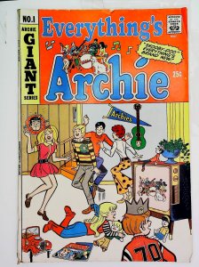 Everything's Archie   #1, VG (Actual scan)