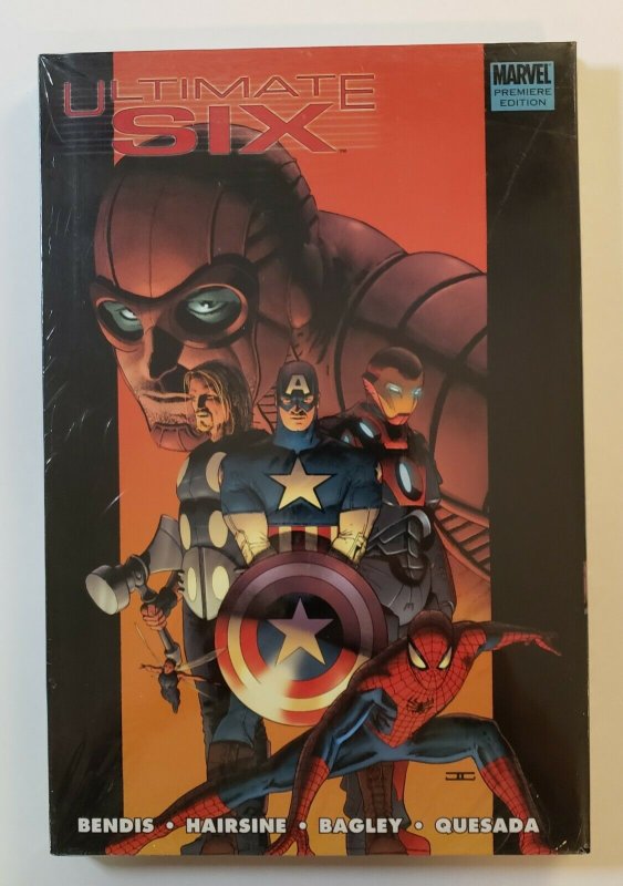 Ultimate Six Marvel Premiere Edition Hard Cover New Sealed Spider-man 