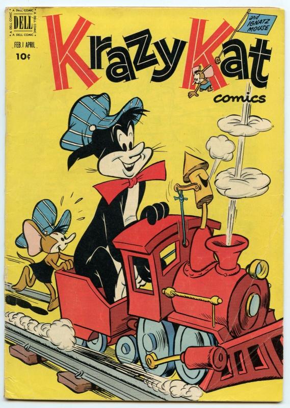 Krazy Kat Comics 4 Apr 1952 VG+ (4.5)