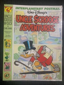 UNCLE SCROOGE ADVENTURES Gladstone #47 by Carl Barks SEALED with Card
