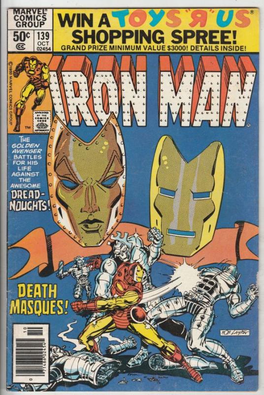 Iron Man #139 (Sep-80) VF/NM High-Grade Iron Man