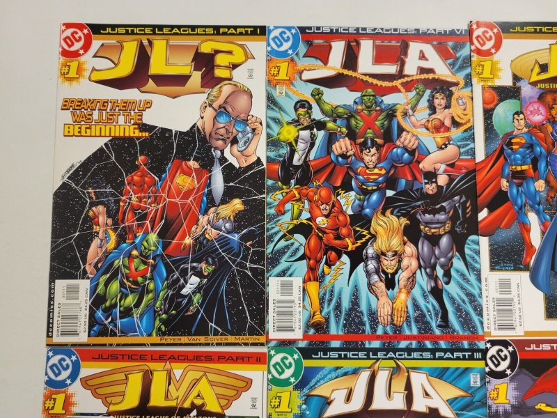 6 JLA DC Comic Books #1 1 1 1 1 1 83 TJ15