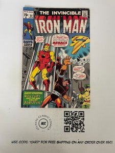 Invincible Iron Man # 35 FN- Marvel Comic Book Nick Fury Avengers Hulk 11 J224