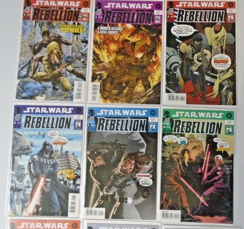 Star Wars Rebellion Lot 12 Different From:#2,5-16, 8.0/VF (2006)