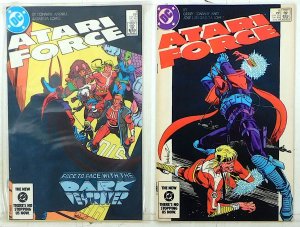 Atari Force Lot of 2 #5, 6 (1984) DC Comics 1st Print Comic Books