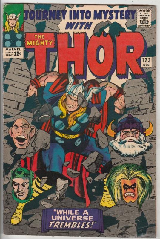 Journey into Mystery #123 (Dec-65) FN+ Mid-High-Grade Thor