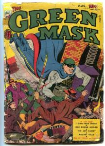 Green Mask #10 1944- Rocket Kelly origin- heavily restored low grade