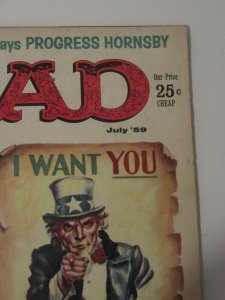 Mad Magazine #48 Uncle Sam July 1959 EC Publications VG