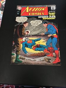 Action Comics #350 (1967) 1st Stone-Age Superman! Anti-Supergirl Plot! FN- Wow!