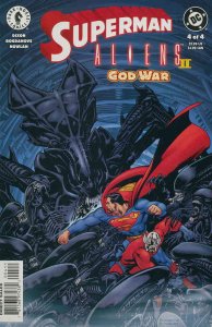 Superman/Aliens 2: God War #4 VF/NM ; Dark Horse