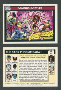 1990 Marvel Comics Card  #98 (Dark Phoenix Saga) / NM-MT