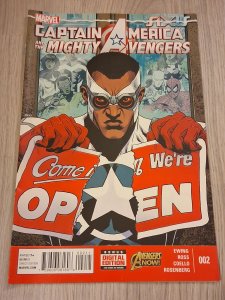 Captain America & the Mighty Avengers #2 (2015) VF+