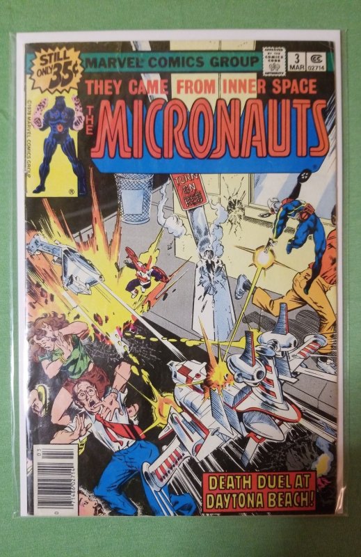 Micronauts #3 (1979) vg