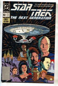 Star Trek: The Next Generation #1 1989 DC comic book