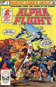 Alpha Flight (1st Series) #1 VF ; Marvel | John Byrne