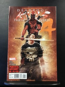 Deadpool Kills the Marvel Universe #1 -4 1 2 3 4 (2012) Complete Set VF/NM
