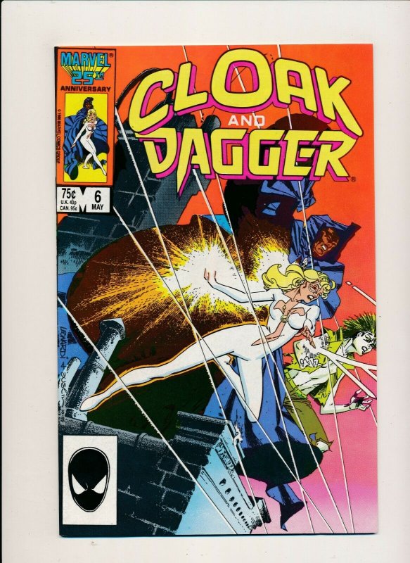 Marvel Comics-LOT OF 4-CLOAK AND DAGGER #6,8,10,11 1986  F/VF (PF938)